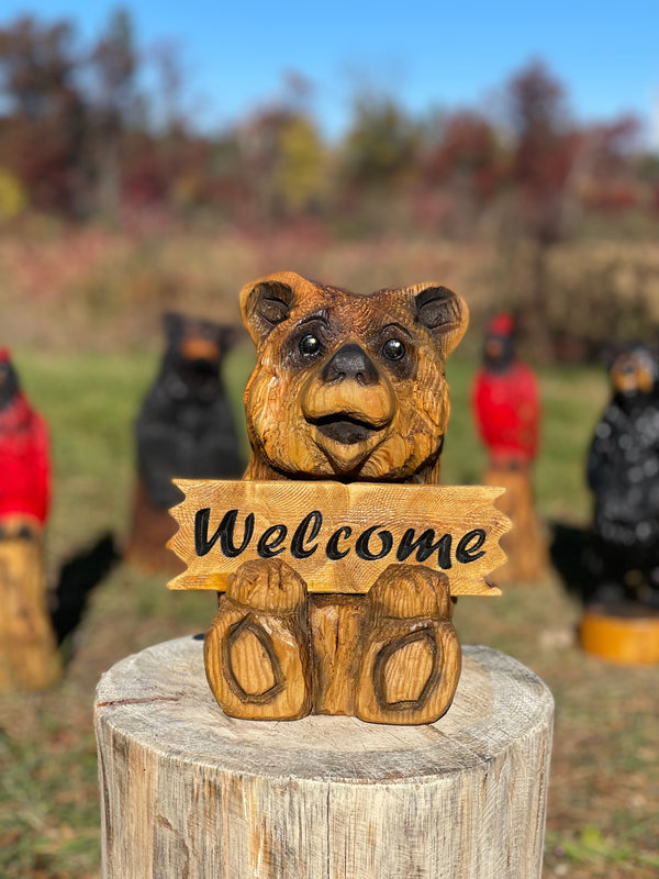 Sitting Welcome Bear